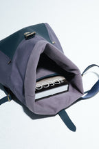 Canvas & Leder Rolltop – Anthrazit