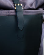 Canvas & Leder Rolltop – Anthrazit